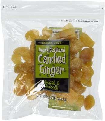 Trader Joe&#39;s Uncrystallized Candied Ginger, 2 Packages
