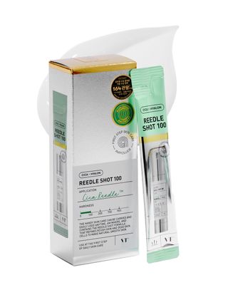 VT COSMETICS CICA Reedle Shot Ampouler for Hydrated Skin 0.067Fl Oz7 Pcs (2ml7)
