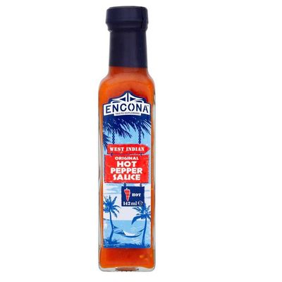 Encona West Indian Original Hot Pepper Sauce 142ML