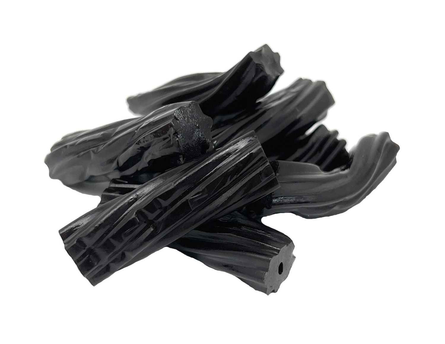 YANKEETRADERS Mini Black Licorice Twists, 2 Pounds