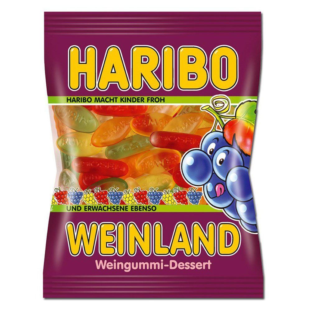 Haribo Weinland Gummi Candy -pack of 6 x 200g