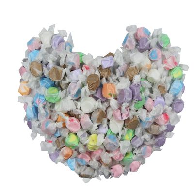 Smarty Stop Salt Water Taffy All Color (Assorted, 1 Pound (Pack of 1))