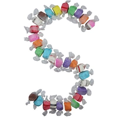 Smarty Stop Salt Water Taffy All Color (Assorted, 1 Pound (Pack of 1))