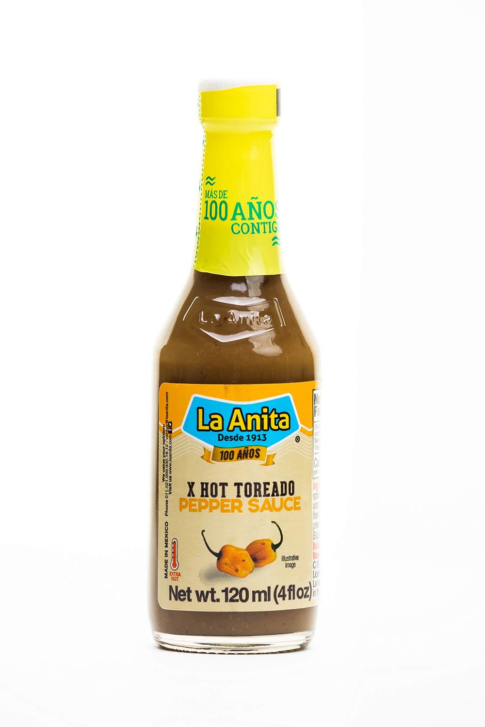La Anita, Roasted Orange Habanero Hot Sauce, 12 Ounce