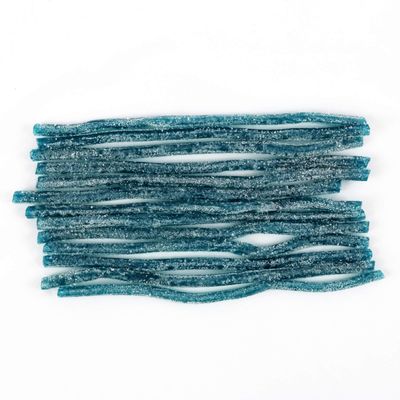 Sour Punch Straws, Blue Raspberry Fruity Flavor, Soft &amp; Chewy Candy, 4.5oz Tray (24 Pack)