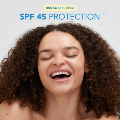 THE FACE SHOP Hydro Sun Barrier 2-in-1 Sunscreen & Moisturizer, Broad Spectrum SPF 45, Korean Sunscreen Skin care, Daily Hydrating Moisturizer for Face with Niacinamide, No White Cast