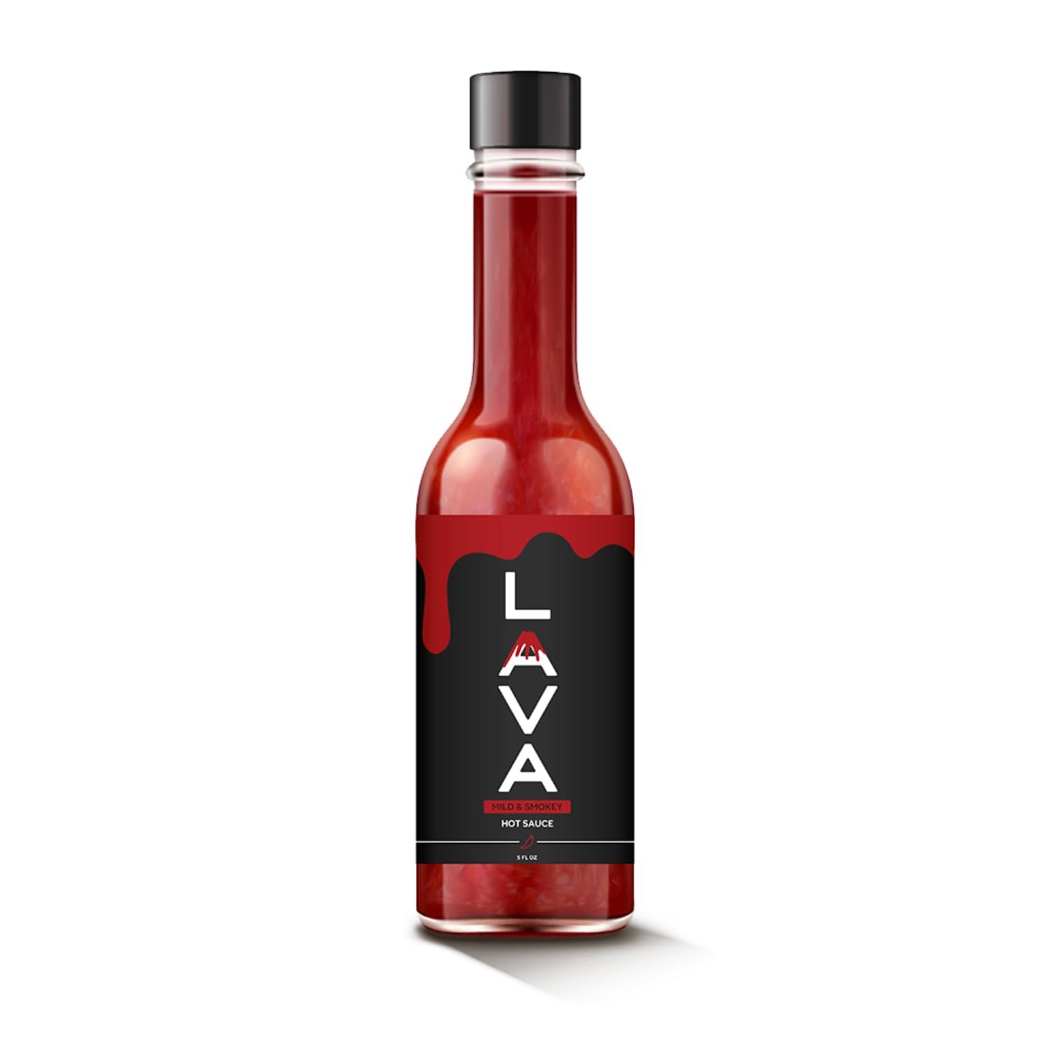 Lava Sauce by Landon Bridges Smoky &amp; Delicious Hot Sauce Perfect for Spicy Food Lovers Gourmet Flavor for Tacos, Wings, BBQ &amp; More All-Natural, Gluten-Free, Small-Batch Craft Hot Sauce (5oz)