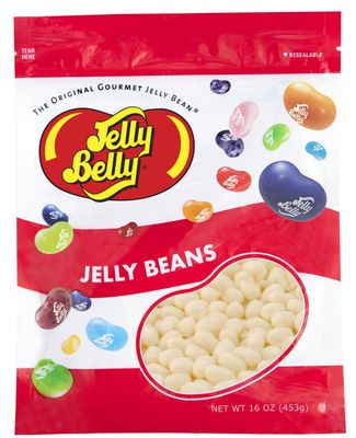 Jelly Belly Coconut Jelly Beans - 1 Pound (16 Ounces) Resealable Bag - Genuine, Official, Straight from the Source