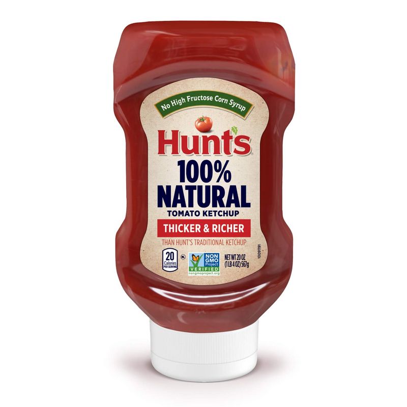 Hunt&#39;s All Natural Tomato Ketchup, 20 oz
