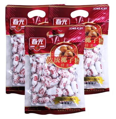 Hainan Chun Guang Coconut Candy (Classic, 3 Packs)