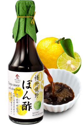 chaganju Ponzu Sauce (yuzu blend) Dressing Japanese HandmadeNo chemical seasonings Non-GMO Natural brewing 300ml(10.14floz) YAMASAN