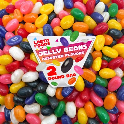 Jelly Beans Easter Candy 2 Pound Bag Assorted Flavors