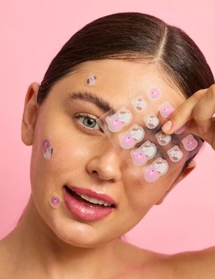 TONYMOLY x Squishmallows Easter Basket Stuffer Patty Ronnie Blemish Patches - Niacinamide infused Hydrocolloid pimple patches, 24 Patches (Set of 3)
