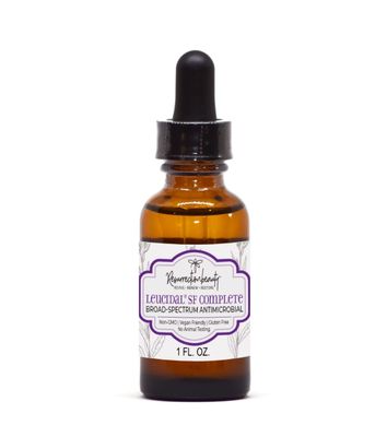 Leucidal SF COMPLETE Broad Spectrum Protection Cosmetic Ingredient for DIY Vitamin C Ascorbic Acid &amp; Hyaluronic Acid Powder Serum, Facial Lotion &amp; Other Formulations, 1 oz RESURRECTIONbeauty