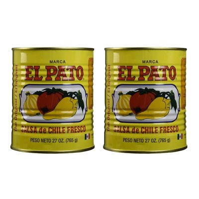 El Pato Hot Tomato Sauce, 27 oz (2 Pack)
