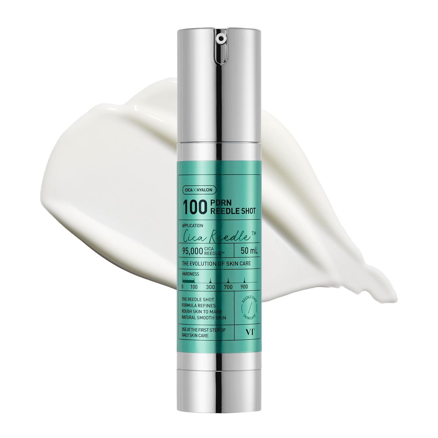 VT COSMETICS PDRN Reedle Shot 100, Spicule Microneedling Serum, Vegan PDRN, Centella Asiatica, Hyaluronic Acid, Exfoliation, Soft &amp; Glass Skin, Korean Liquid Skin Booster 1.69Fl Oz (50ml)