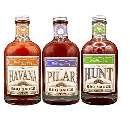 Flavors of Ernest Hemingway BBQ Sauces (Variety Pack)
