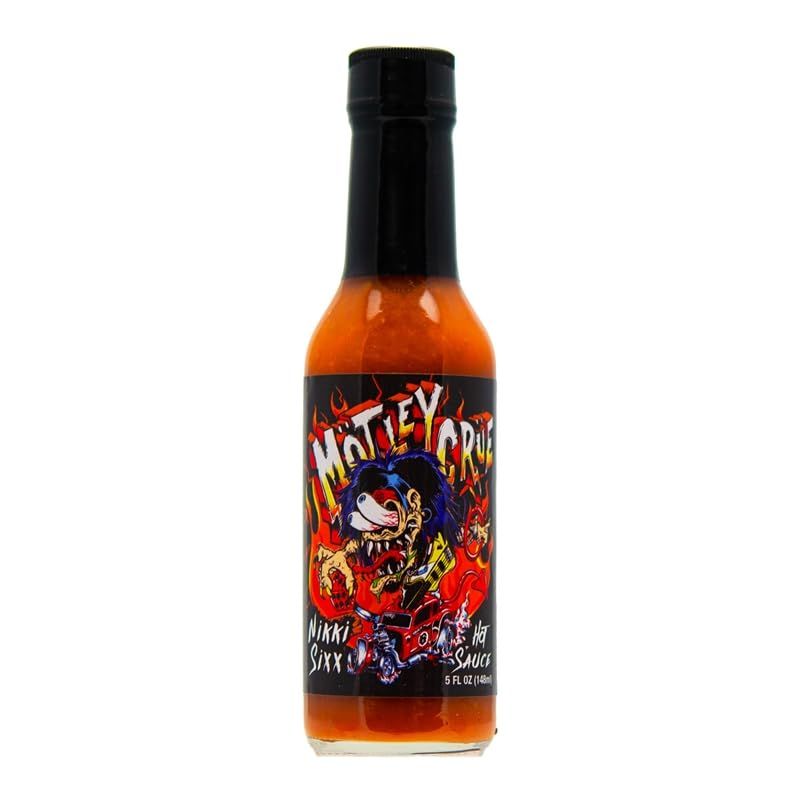 Mtley Cre Nikki Sixx Hot Sauce