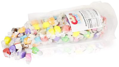 Sarahs Candy Factory Salt Water Taffy Assorted Taffy Kosher and Gluten Free in Resealable Bag, 2 Lbs