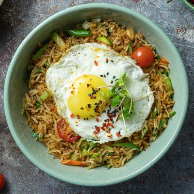 Everything But The Fried Rice Seasoning All Natural Non GMO Hand Crafted 1.7 oz (48 g) Gourmet Spice Mix Small Batch Artisanal Rub Seasoning Pack Magnetic Tin Gustus Vitae 234