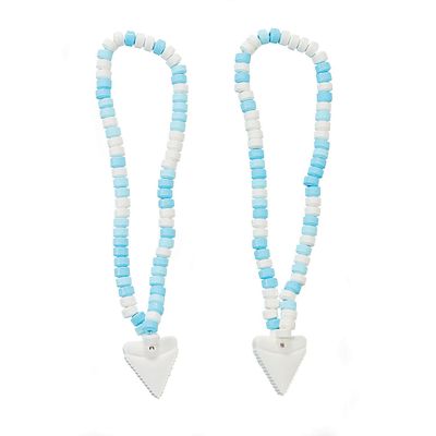 Fun Express Shark Tooth Candy Necklace - Set of 12