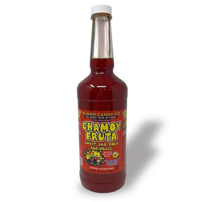 Alamo Candy Co. Chamoy Fruta Sweet and Sour Agridulce Sauce, 33.8 Ounces - Chamoy Rim Dip - Chamoy Candy - Chamoy Sauce for Fruit - Chamoy Paste - Chamoy Rim Paste - Mexican Candy 1/41/8 inch hank