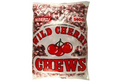 Albert&#39;s Fruit Chews - Wild Cherry Flavor (240 Candies)