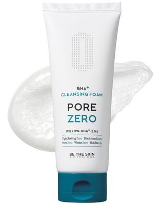 BE THE SKIN BHA Pore Zero Cleansing Foam - Deep Pore Cleansing, Acne Face Wash, Blackhead Sebum Remover for All Skin Types - Korean Skincare, 5.07 oz.