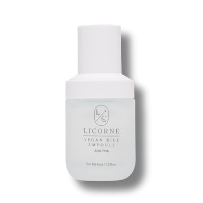 LICORNE Vegan Rice Ampoule 1.52fl.oz Korean Skincare