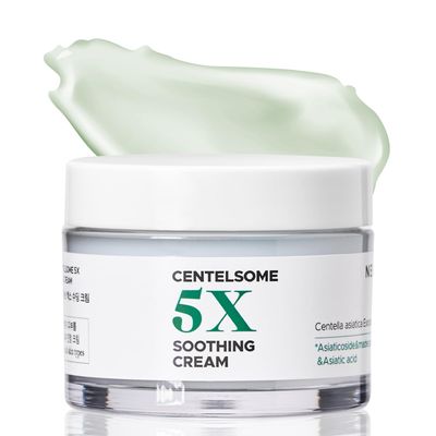NEUL20S Centelsome 5X Soothing Cream 1.69 fl oz/50ml Face Moisturizer for Skin Regeneration, Hydration, Blemish Spot Treatment, Korean Skincare, Centella Asiatica, Niacinamide, Exosomes, Panthenol