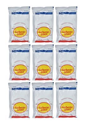 Original Flavor Barbecue BBQ Sauce 1.5oz Packets - 12 count