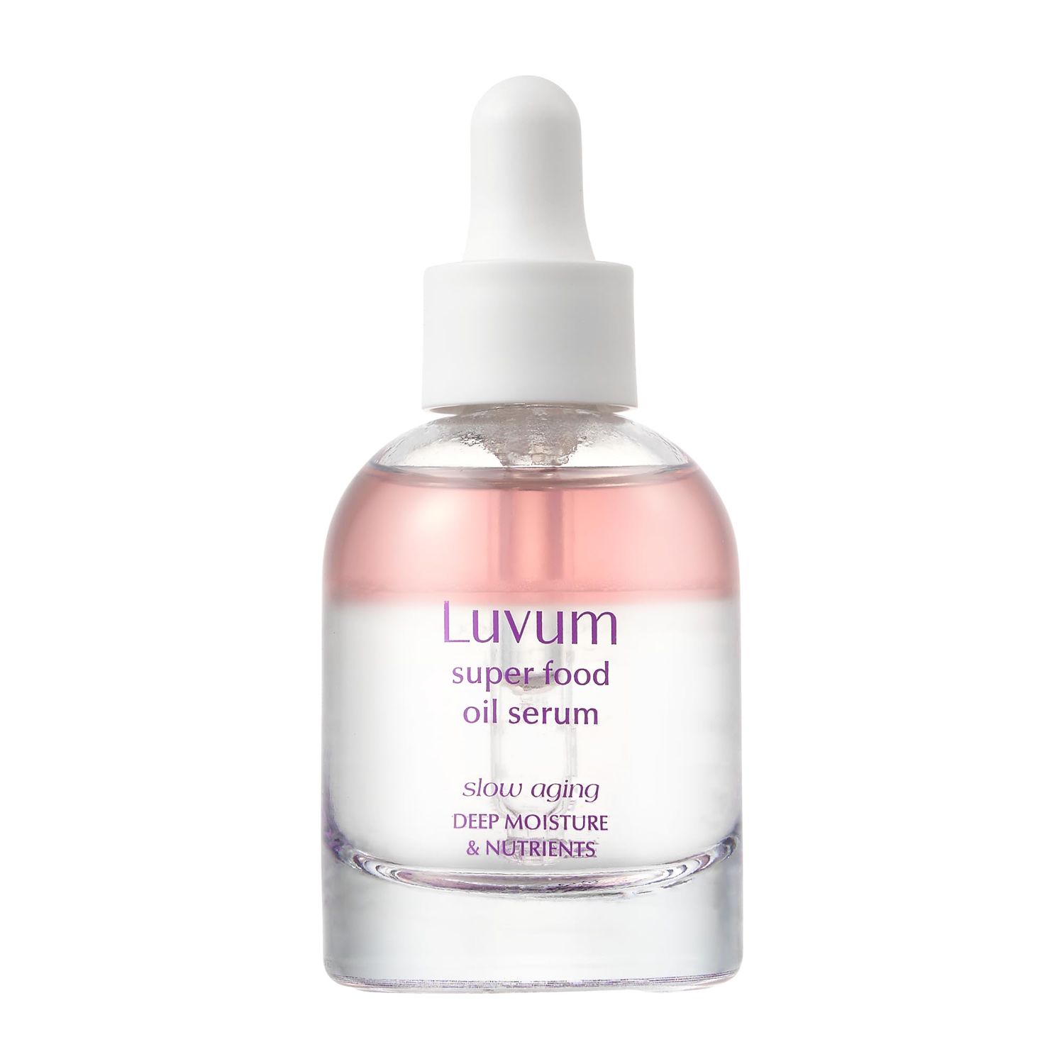 Luvum Slow Aging Super Food Oil Serum, Peptide Essence, 30% Moisture Oil, 1.01 fl. oz