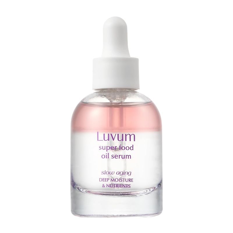 Luvum Slow Aging Super Food Oil Serum, Peptide Essence, 30% Moisture Oil, 1.01 fl. oz