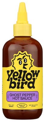 Ghost Pepper Sauce by Yellowbird Foods, All Natural, Non-GMO, 9.8 Oz (Pack of 6)