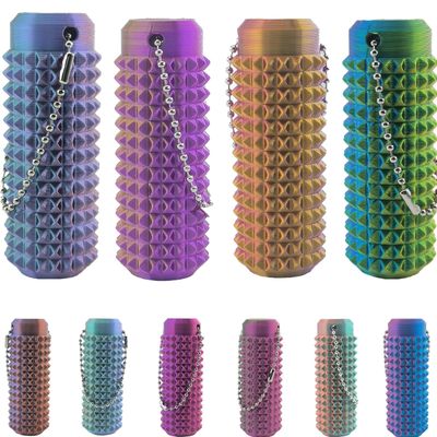 Little Ouchies Pain Fidget,Pain Stim Fidget Toy for Adults, Hard Spiky Fidget Massage Keychain for Stress Reduction and Focus,Novelty Easter Gifts for Friends (4PCS)