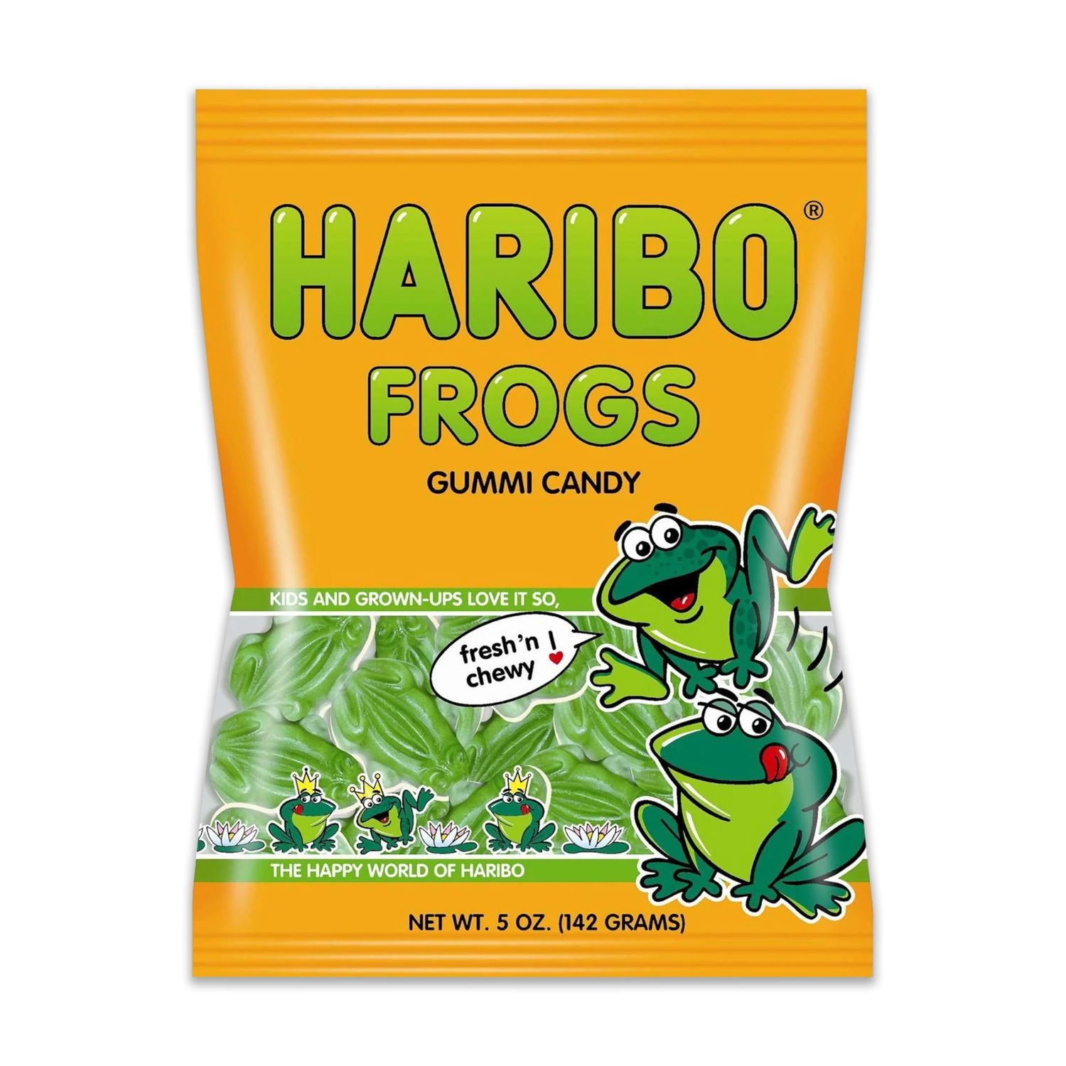 Haribo Gummies - Frogs - 5 oz