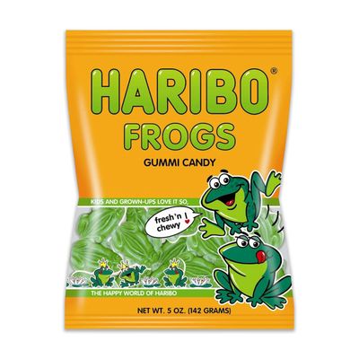 Haribo Gummies - Frogs - 5 oz