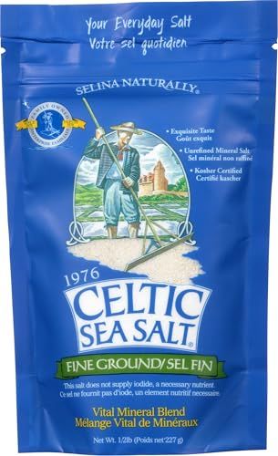 Celtic Sea Salt, Fine Ground Resealable Bag, 8 oz