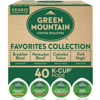 Green Mountain Coffee Roasters Favorites Collection