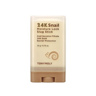 TONYMOLY 24K Snail Moisture Facial Stick, with Snail Mucin &amp; 24k Gold, Easter Basket Stuffer, All-in-one Multi Balm Stick for Hydration &amp; Barrier Protection, 20 g.