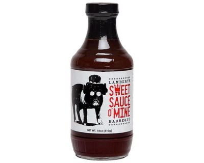 Lambert&#39;s Sweet Sauce O&#39; Mine BBQ Sauce 18 oz. - Case of: 1