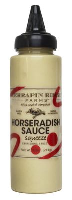 Terrapin Ridge Farms Horseradish Garnishing Sauce - One 8.5 Ounce Squeeze Bottle