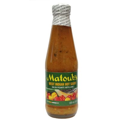 Matouk&#39;s West Indian Hot Sauce-Salsa Picante 10 Fl Oz (Pack of 2)