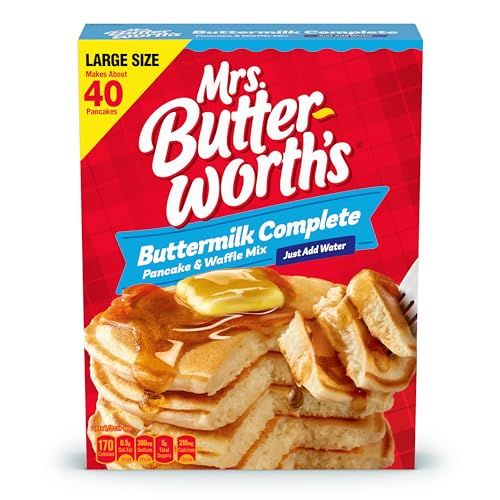 Mrs. Butterworth&#39;s Complete Buttermilk Pancake and Waffle Mix, 32 oz