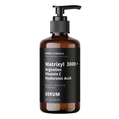 Matrixyl 3000 Argireline, Vitamin C, Hyaluronic Acid Serum, Anti-Aging Face Serum, Anti-Wrinkle Serum for face, Multi Peptide Firming Serum - 4oz