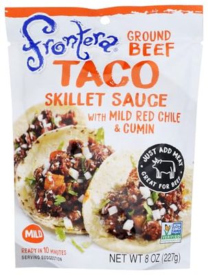 Frontera Texas Original Taco Skillet Sauce 8 oz each (5 Items Per Order)