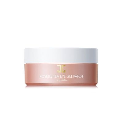 JAYJUN Roselle Tea Eye Gel Patch (60 Patches) - Hibiscus Infused Radiant-Looking &amp; Hydrating Treatment