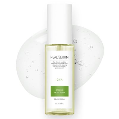 EUNYUL Real Cica Serum 1.69 fl. Oz. Korean Skincare Soothing &amp; Moisturizing cica skincare