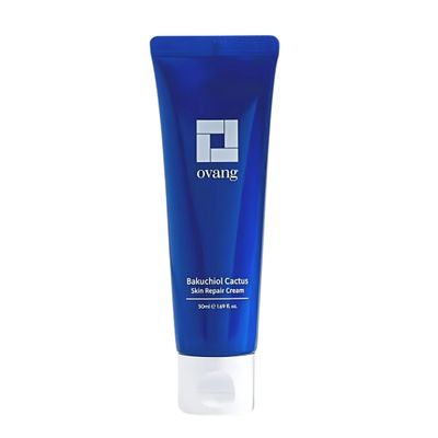 OVANG Bakuchiol Cactus Skin Repair Cream - Hydrating Moisturizer with Bakuchiol &amp; Cactus Extract - Vegan, Cruelty-Free, Nourishing Korean Skincare (50ml / 1.69 fl.oz)