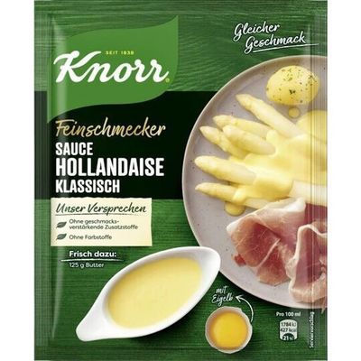Knorr Feinschmecker Sauce Hollandaise Klassisch (Classic Hollandaise Sauce) 35g